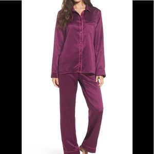 Nordstrom lingerie satin pajama set sz small